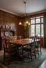 Taklampa i mässing Jugend 1900/10-tal Nr A696