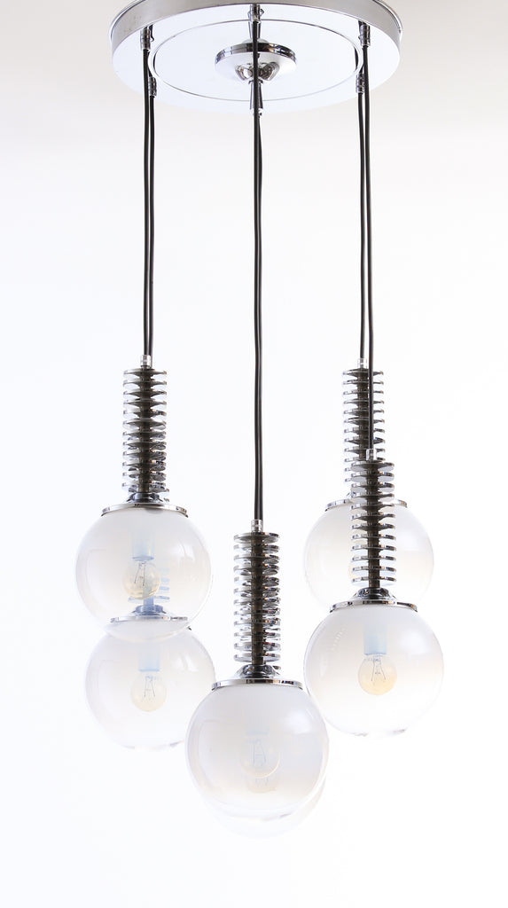 Taklampa Italiensk Muranoglas 1960-tal Nr A274