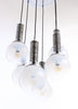 Taklampa Italiensk Muranoglas 1960-tal Nr A274