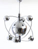 Taklampa Atom Design Goffredo Reggiani Italienen .Space Age.Firma  REGGIANI 1960/70-tal Nr A262