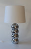 Bordslampa i krom 1970-tal Nr B378