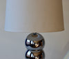 Bordslampa i krom 1970-tal Nr B378