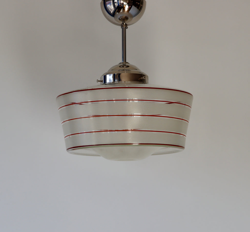 Pendellampa Artdeco 1930/40-tal Nr P149