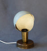 Bordslampa i mässing Art Deco 1930-tal Nr B428