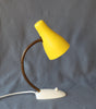Bordslampa 1950/60-tal Gul Nr B436
