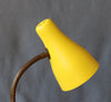 Bordslampa 1950/60-tal Gul Nr B436