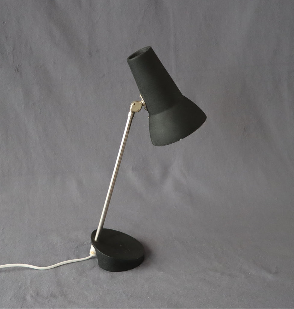Bordslampa ASEA  Märkt: E1297  Belysning Svenk 1960-tal Nr B442