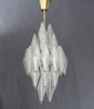 Italiensk Taklampa Muranoglas design Aureliano Toso 1960-tal Nr A629