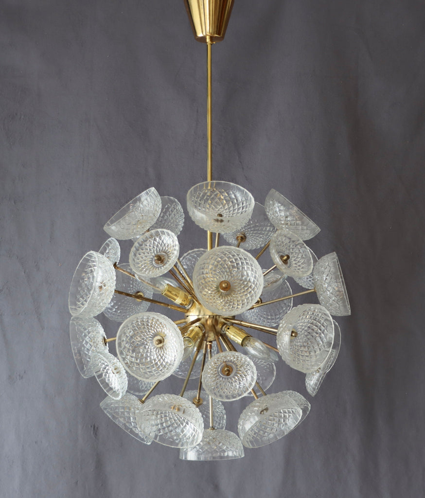 Sputnik Maskros Taklampa 1960-tal Nr A631