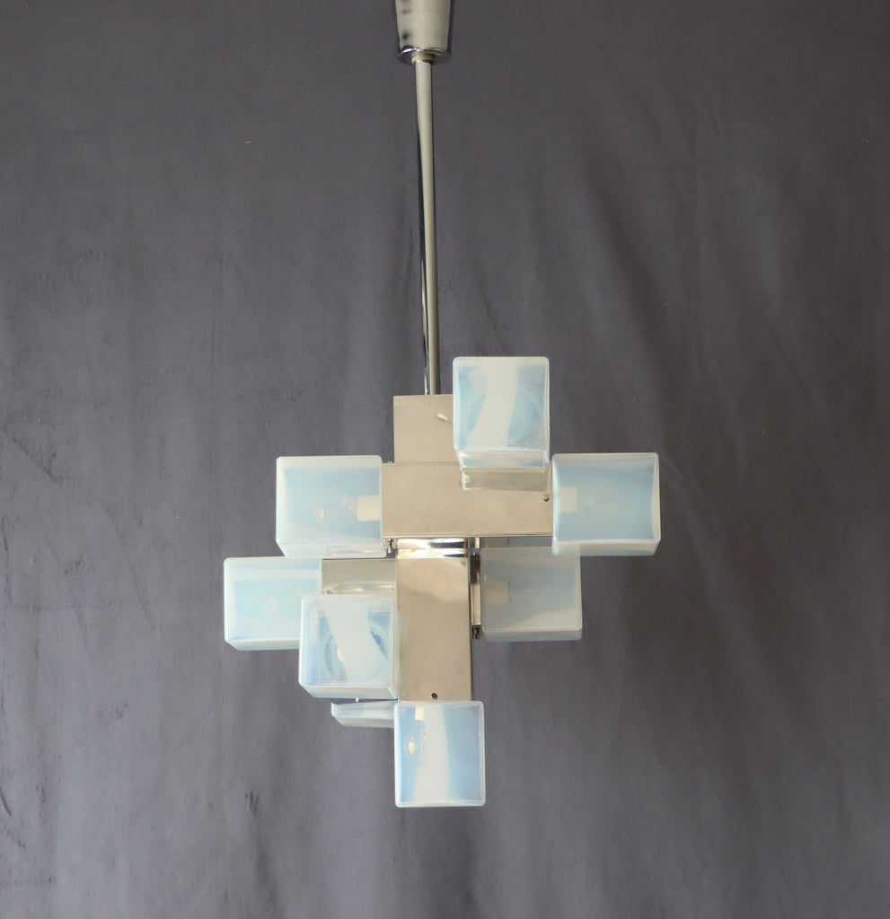 Taklampa Italiensk Carlo Nason för Mazzega Muranoglas 1960/70-tal Nr A658