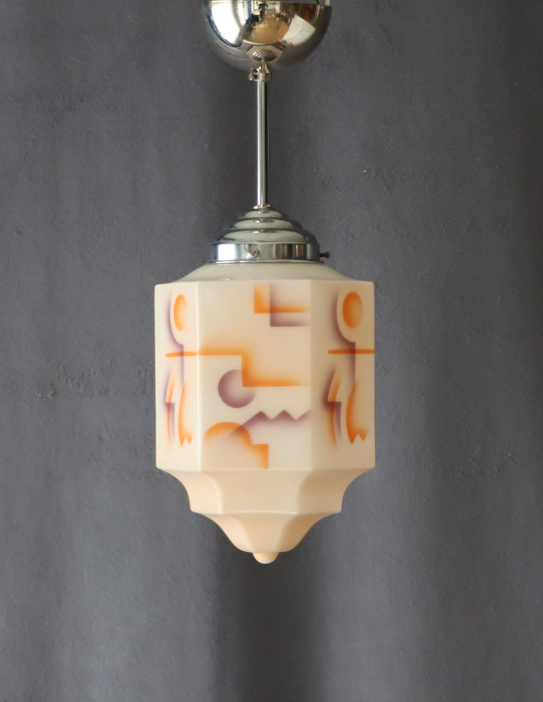 Taklampa Art Deco 1930-tal Nr P211