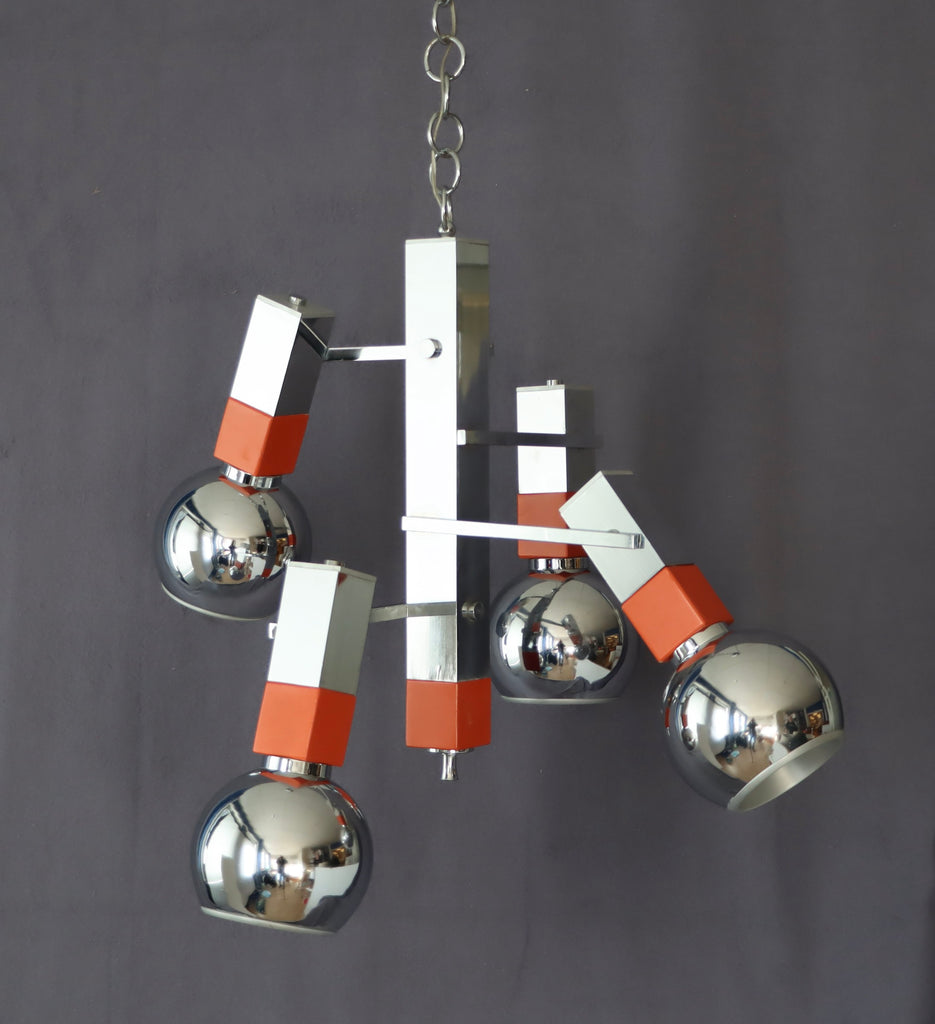 Italiensk Taklampa Space Age 1960/70-tal. Nr A671