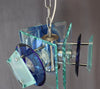 Italiensk Taklampa stil fontana arte 1970/80-tal Nr A676