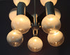 Italiensk Taklampa Muranoglas Space Age 1970-tal Nr A688