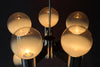 Italiensk Taklampa Muranoglas Space Age 1970-tal Nr A688
