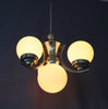 Taklampa Art Deco Krom Opalglas 1930-tal Nr A700