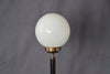 Bordslampa i mässing med grön kupa Art Deco 1930-tal Nr B467