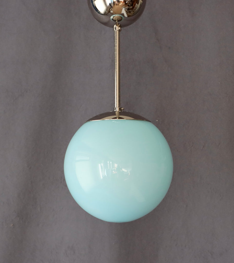 Taklampa Art Deco 1930-tal Blå Nr P225