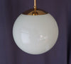 Taklampa Art Deco 1930-tal Grön Kupa Nr P215