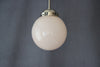 Taklampa/Pendellampa med rosa kupa Art Deco 1930-tal Nr P221