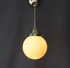Pendellamap Art Deco Persikofärg 1930-tal  Nr P219