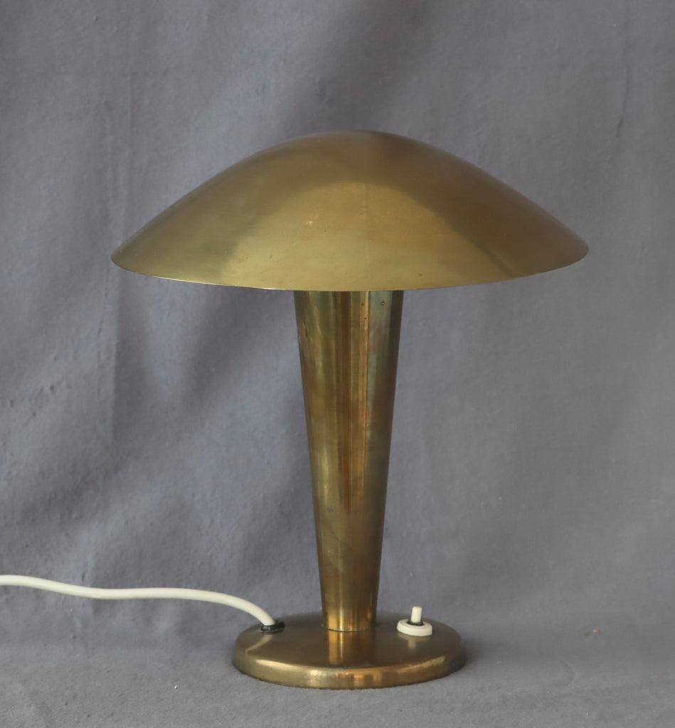 Bordslampa Mässingslegering 1940-tal Nr B473