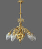 Taklampa i Gjuten Mässing 1900-1910 Nr A704