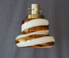 Taklampa Muranoglas Italiensk 1970-tal Nr A710