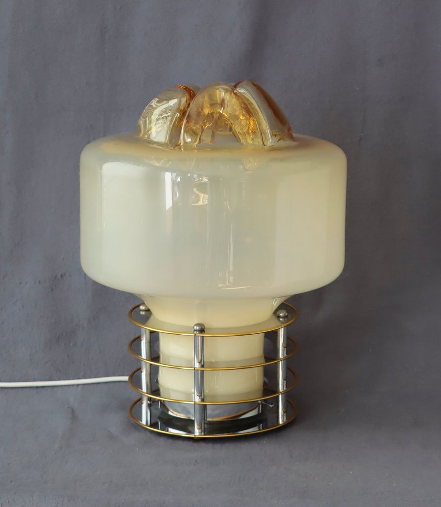 Bordslampa Italiensk Muranoglas 1960/70-tal Nr B474