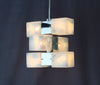 Taklampa Italiensk Carlo Nason för Mazzega Muranoglas 1960/70-tal Nr A713