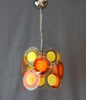 Taklampa Gino Vistosi Muranoglas Italiensk 1960/70-tal Nr A714