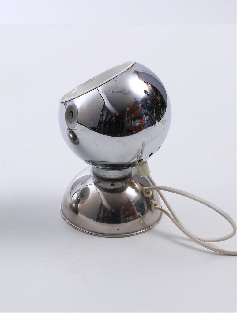 Lampes de table en chrome années 1970 n° B276 Prix pour la paire