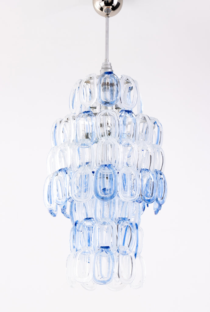 Plafonnier Angelo Mangiarotto pour Vistosi années 1970 n° A612