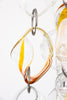 Lámpara de techo de cristal de Murano italiana años 60 No. A103