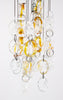 Lámpara de techo de cristal de Murano italiana años 60 No. A103