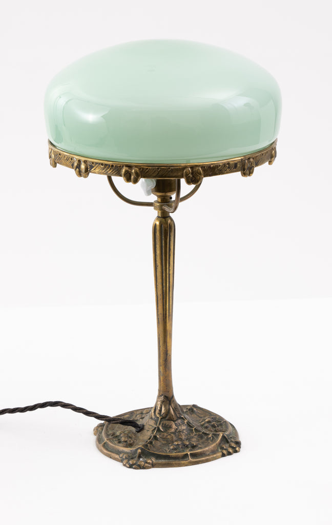 Lámpara de mesa Lámpara Strindberg de Böhlmark década de 1910 Jugend No. B385