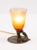 Lampe de table suédoise Gottfrid Larsson vers 1900 B380