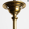 Taklampa i mässing Jugend 1900/10-tal Nr A696