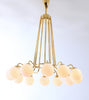 Lampe en laiton à 12 coupelles n° A361