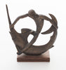 Bronze sculpture Edwin Scharff Germany ca 1946 D51