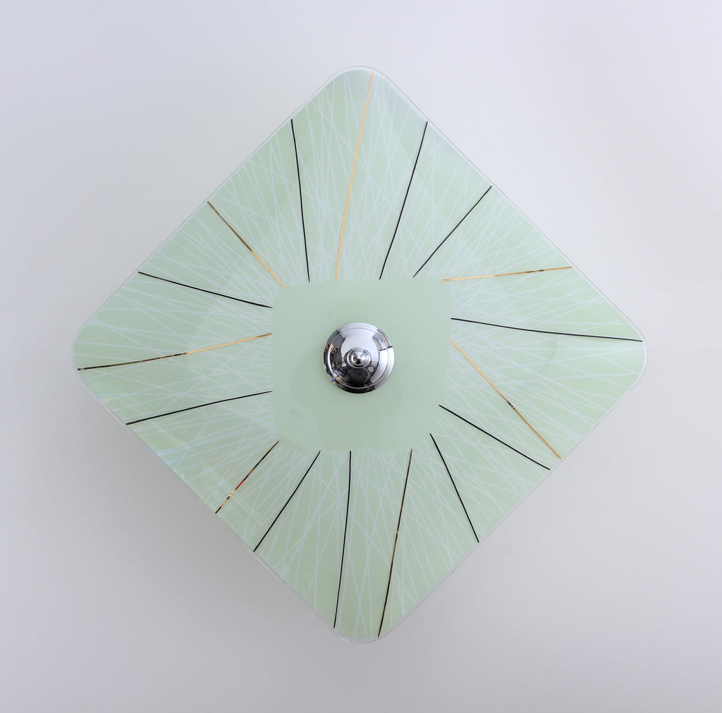 Plafond i glas 1950-tal Nr PL38