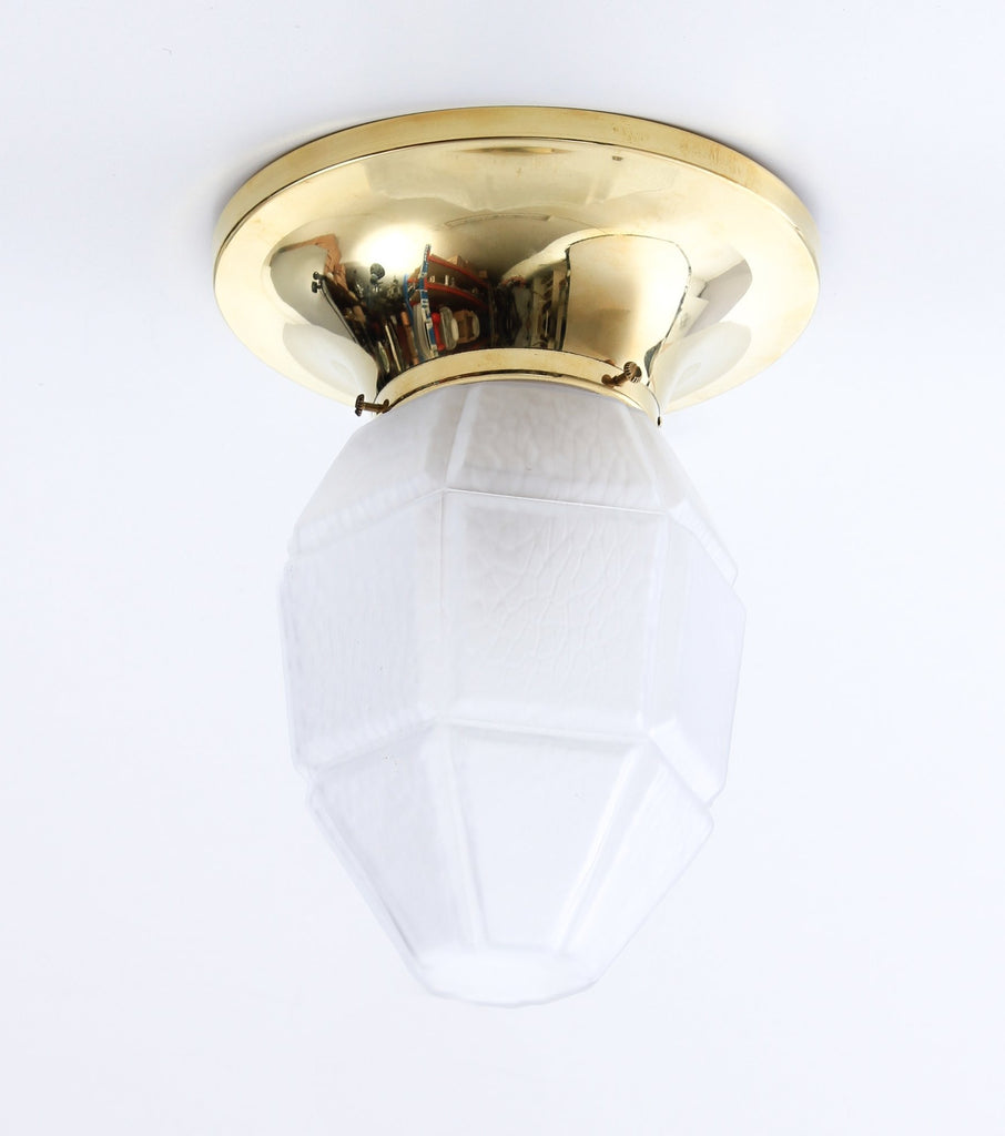 Low ceiling lamp for old house 1910s cup P3