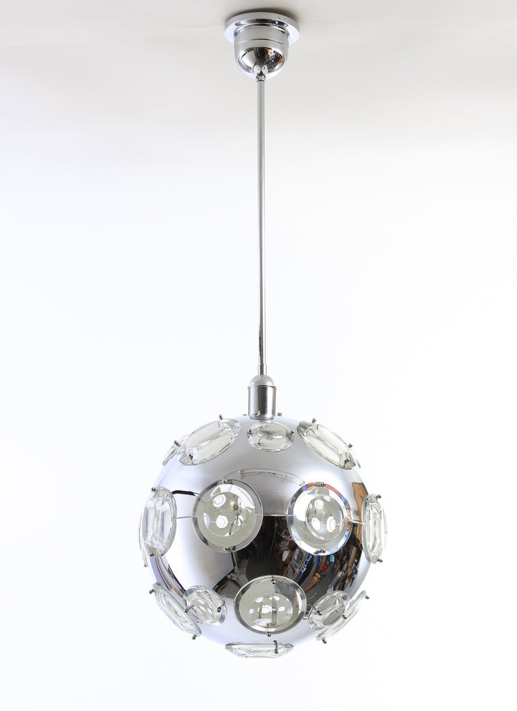 Ceiling lamp Oscar Torlasco Italy Space Age 1960s A266