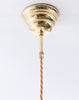 Taklampa Fönsterlampa Hallampa kupan från omkring år 1900 Nr P6