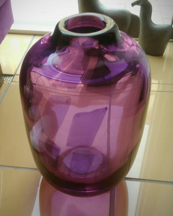 Glass vase Bengt Edenfalk Kosta Boda G14