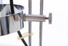 Lampe de table en chrome années 1970 B178