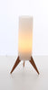 Lámpara de mesa Luxus de acrílico y roble años 60 No. B129