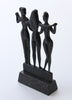 Figurine en bronze Trois femmes Stig Blomberg n° D118