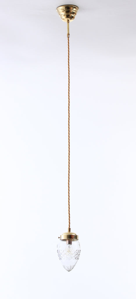 Taklampa Fönsterlampa Hallampa kupan från omkring år 1900 Nr P6