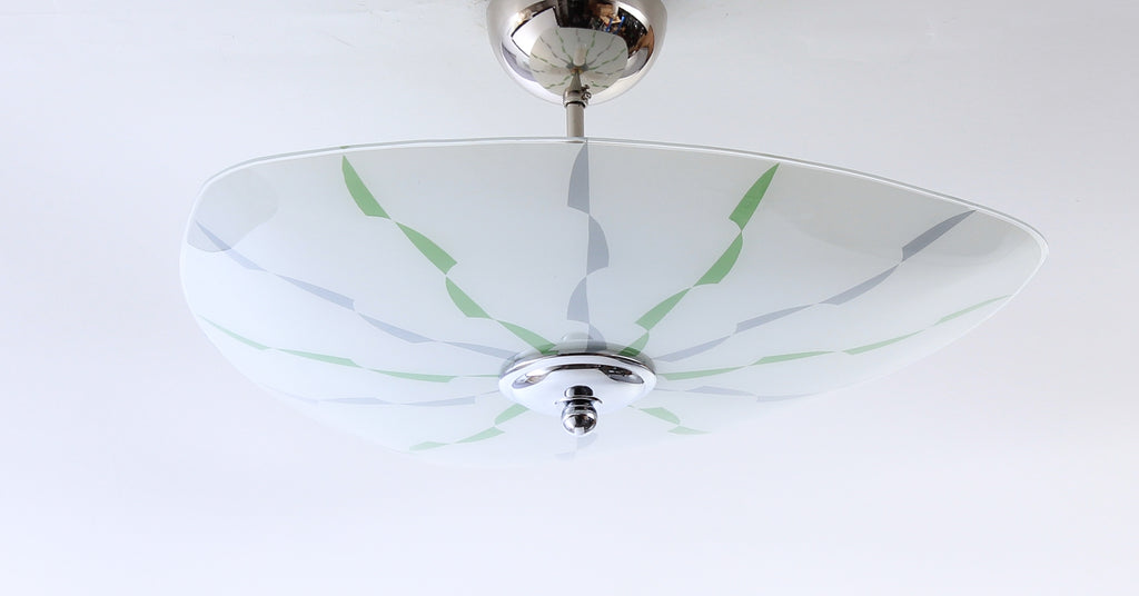 Plafond i glas 1950-tal Nr PL3